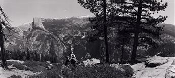 JAMES ALINDER (1941- ) Ansel in Yosemite.